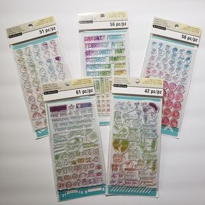 5 Recollections Stamp & Stencil Bundle Lot